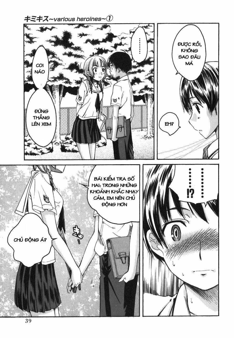 Kimi Kiss: Various Heroines Chapter 2 trang 10