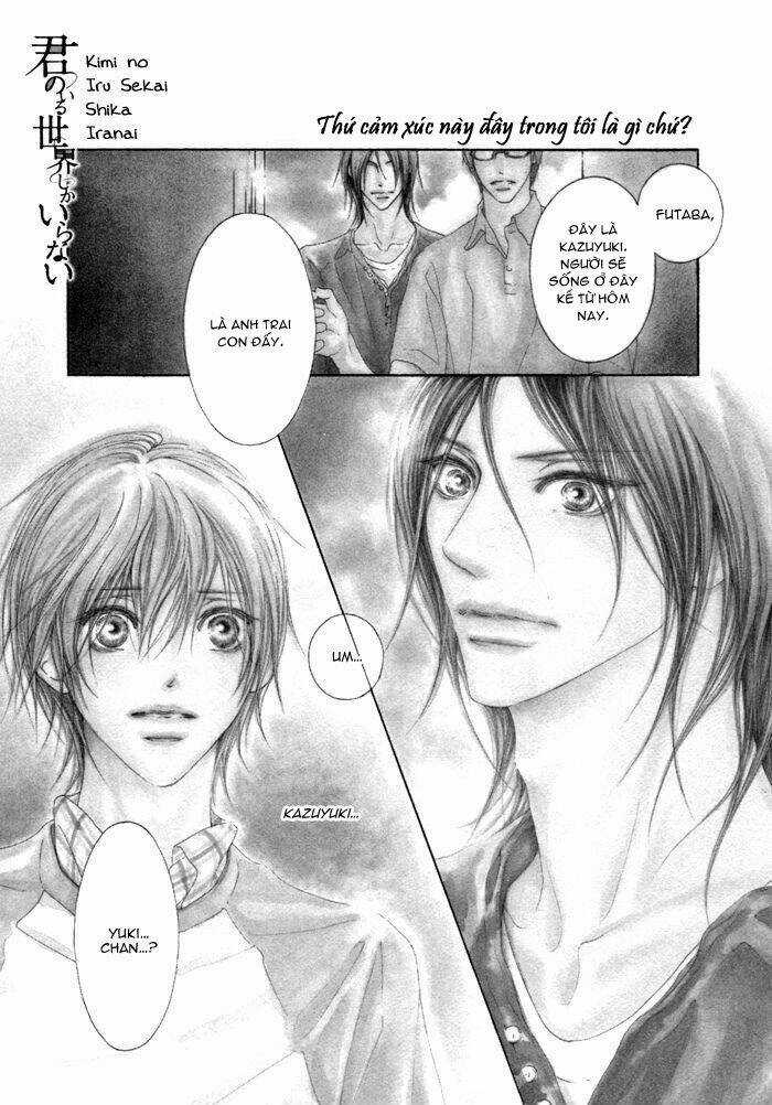 Kimi No Iru Sekai Shikairanai Chapter 1 trang 10