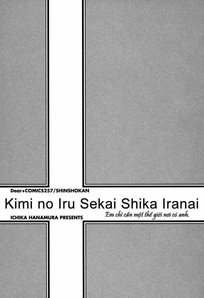 Kimi No Iru Sekai Shikairanai Chapter 1 trang 8