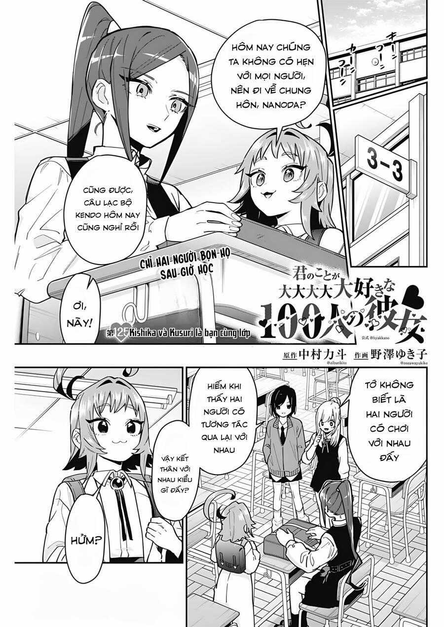 Kimi No Koto Ga Dai Dai Dai Dai Daisuki Na 100-Ri No Kanojo Chương 125 trang 1