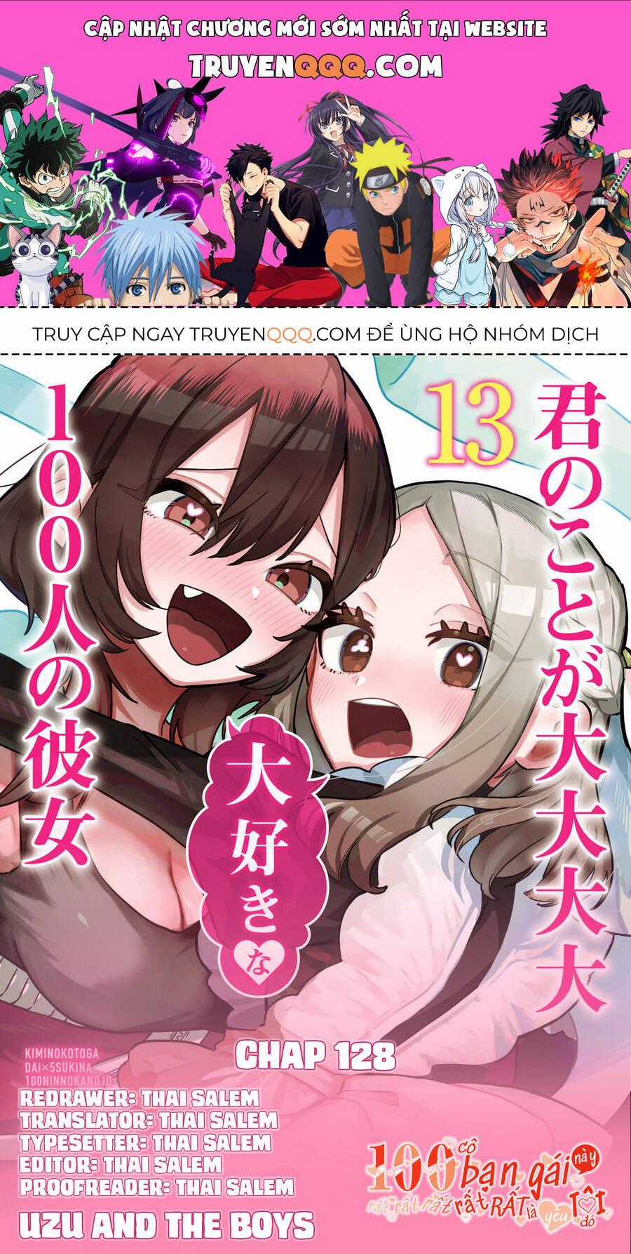Kimi No Koto Ga Dai Dai Dai Dai Daisuki Na 100-Ri No Kanojo Chương 128 trang 0