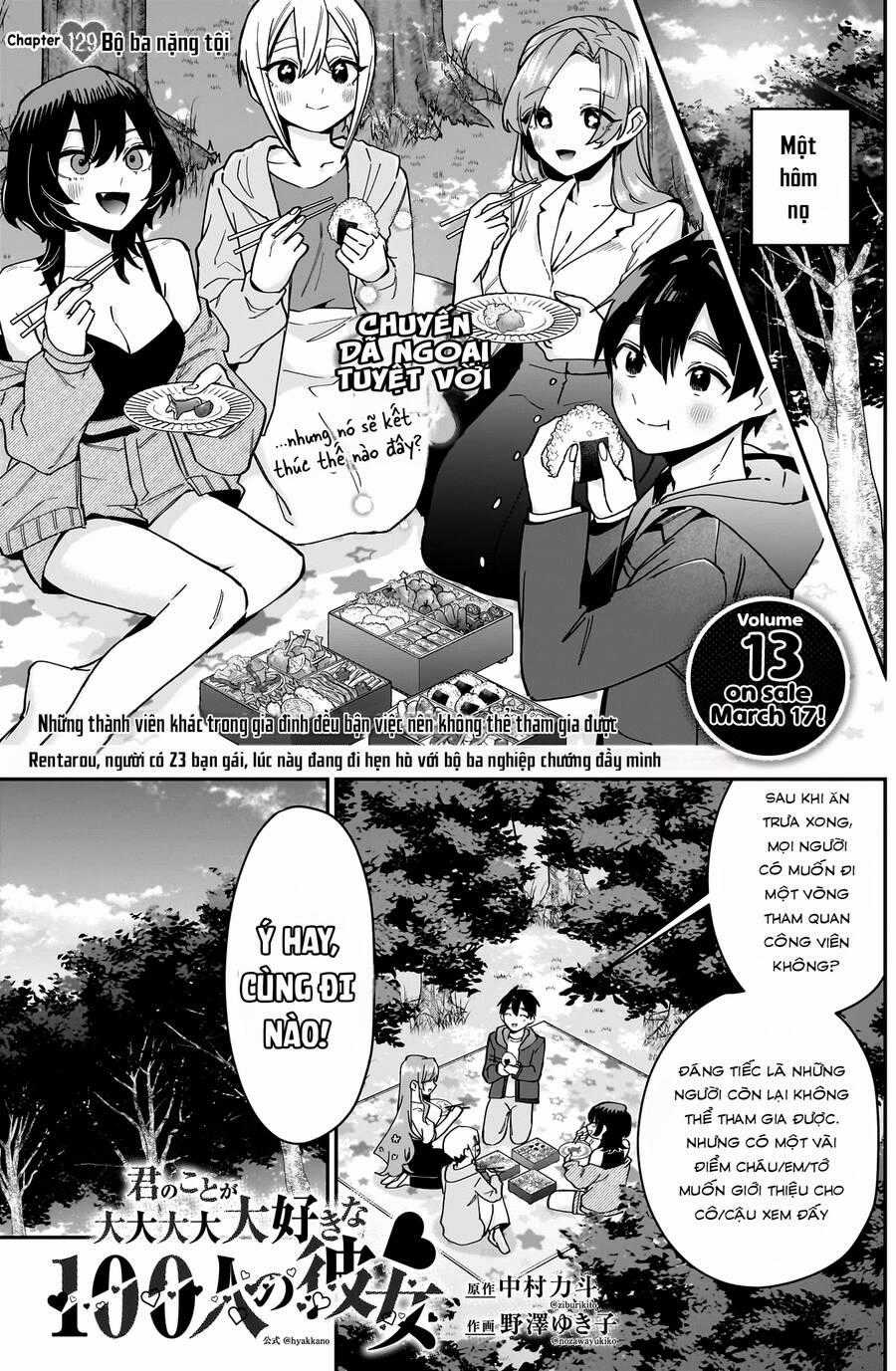 Kimi No Koto Ga Dai Dai Dai Dai Daisuki Na 100-Ri No Kanojo Chương 129 trang 1