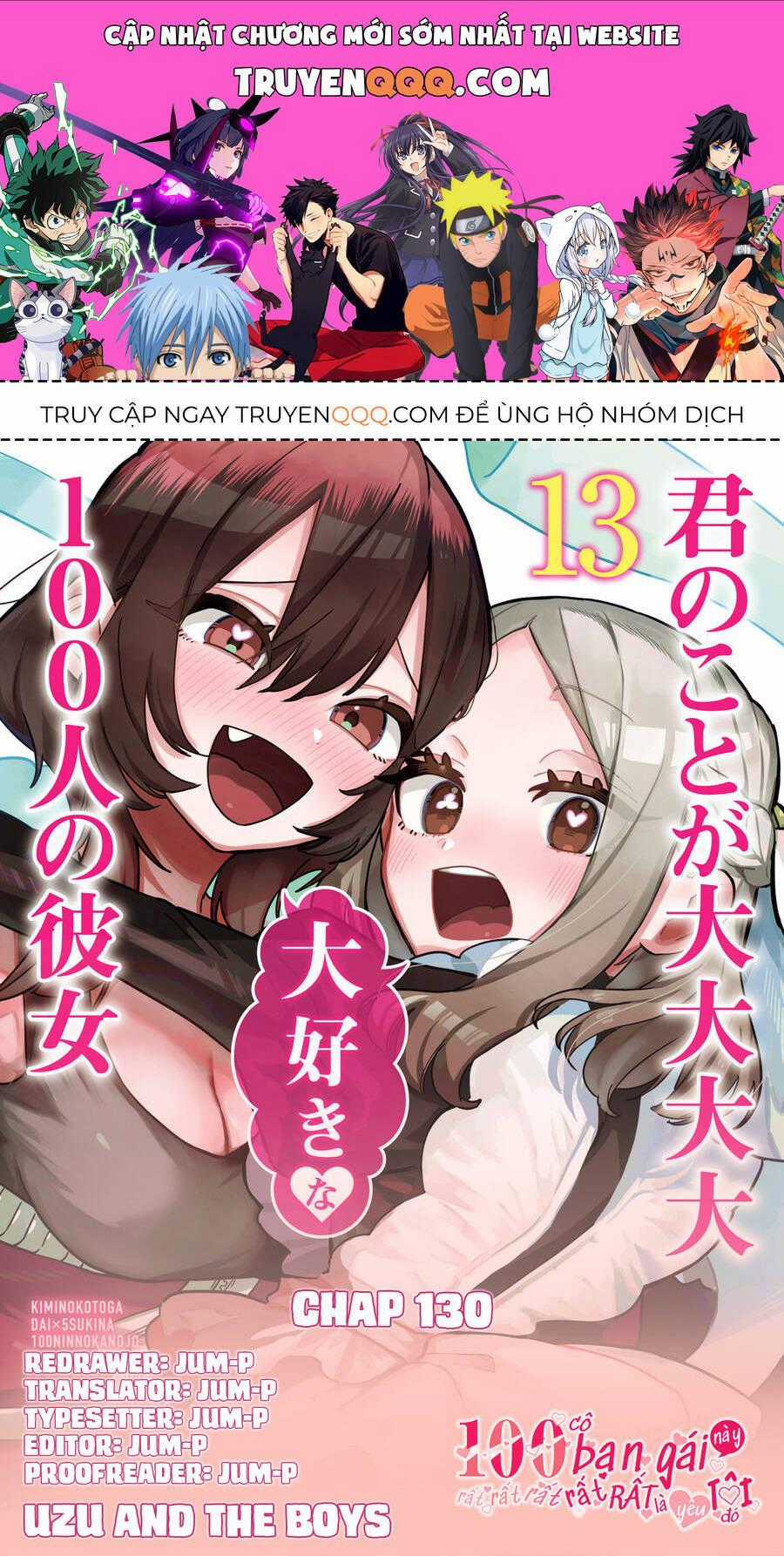 Kimi No Koto Ga Dai Dai Dai Dai Daisuki Na 100-Ri No Kanojo Chương 130 trang 0