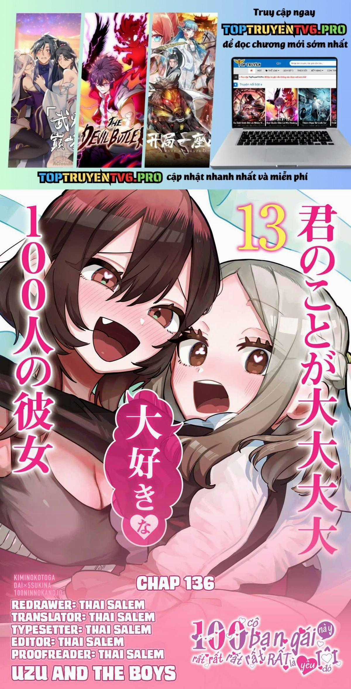 Kimi No Koto Ga Dai Dai Dai Dai Daisuki Na 100-Ri No Kanojo Chương 136 trang 1