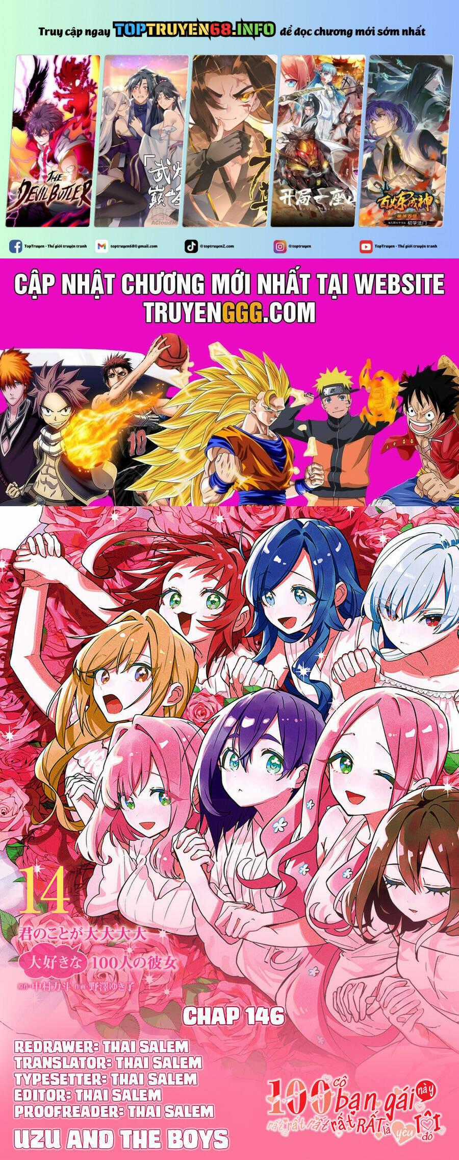 Kimi No Koto Ga Dai Dai Dai Dai Daisuki Na 100-Ri No Kanojo Chương 146 trang 1