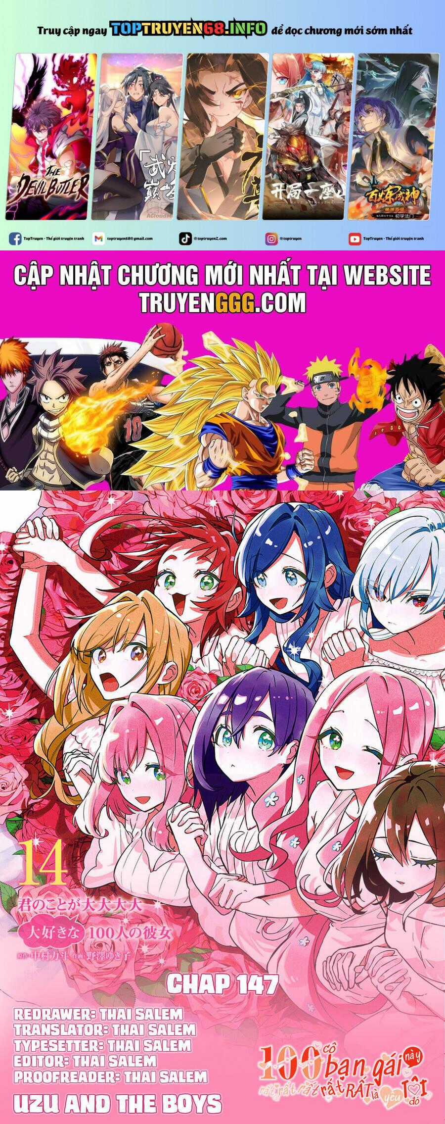 Kimi No Koto Ga Dai Dai Dai Dai Daisuki Na 100-Ri No Kanojo Chương 147 trang 1