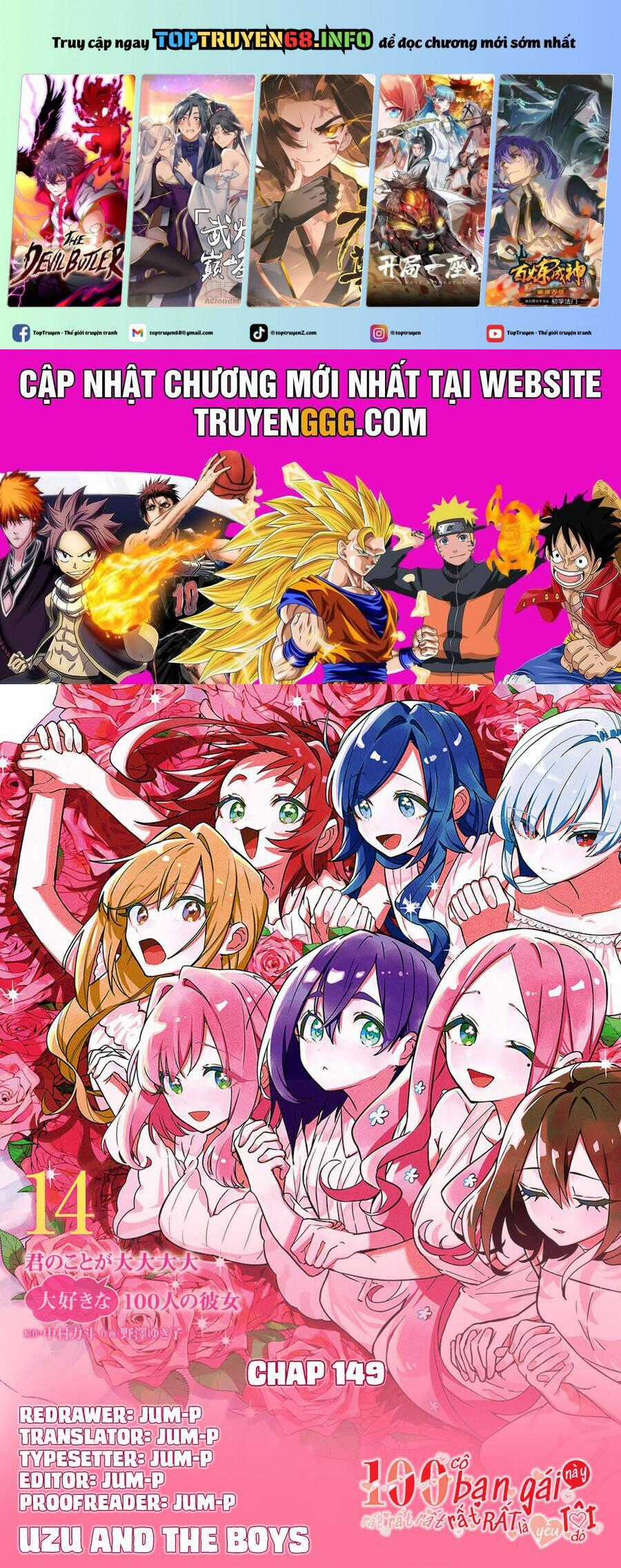 Kimi No Koto Ga Dai Dai Dai Dai Daisuki Na 100-Ri No Kanojo Chương 149 trang 1