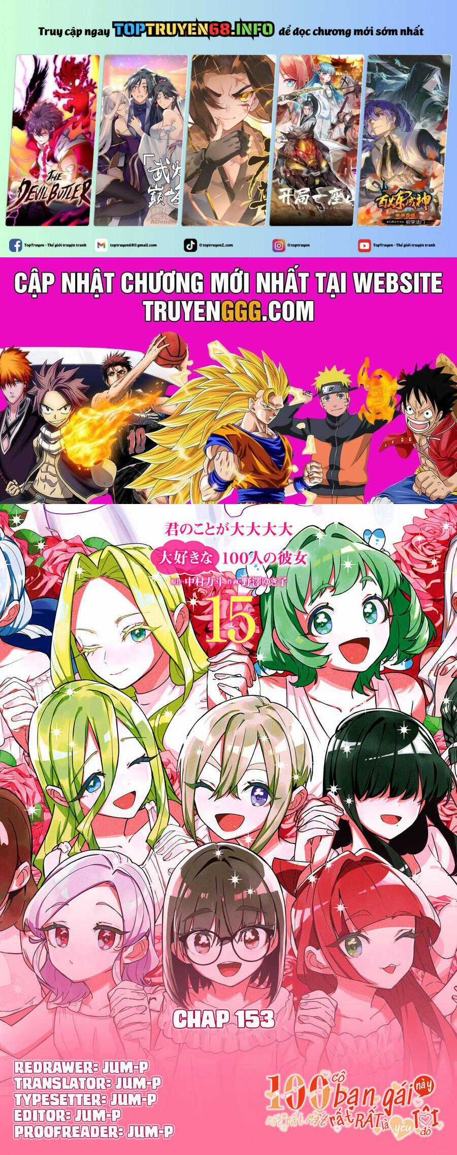 Kimi No Koto Ga Dai Dai Dai Dai Daisuki Na 100-Ri No Kanojo Chương 153 trang 1