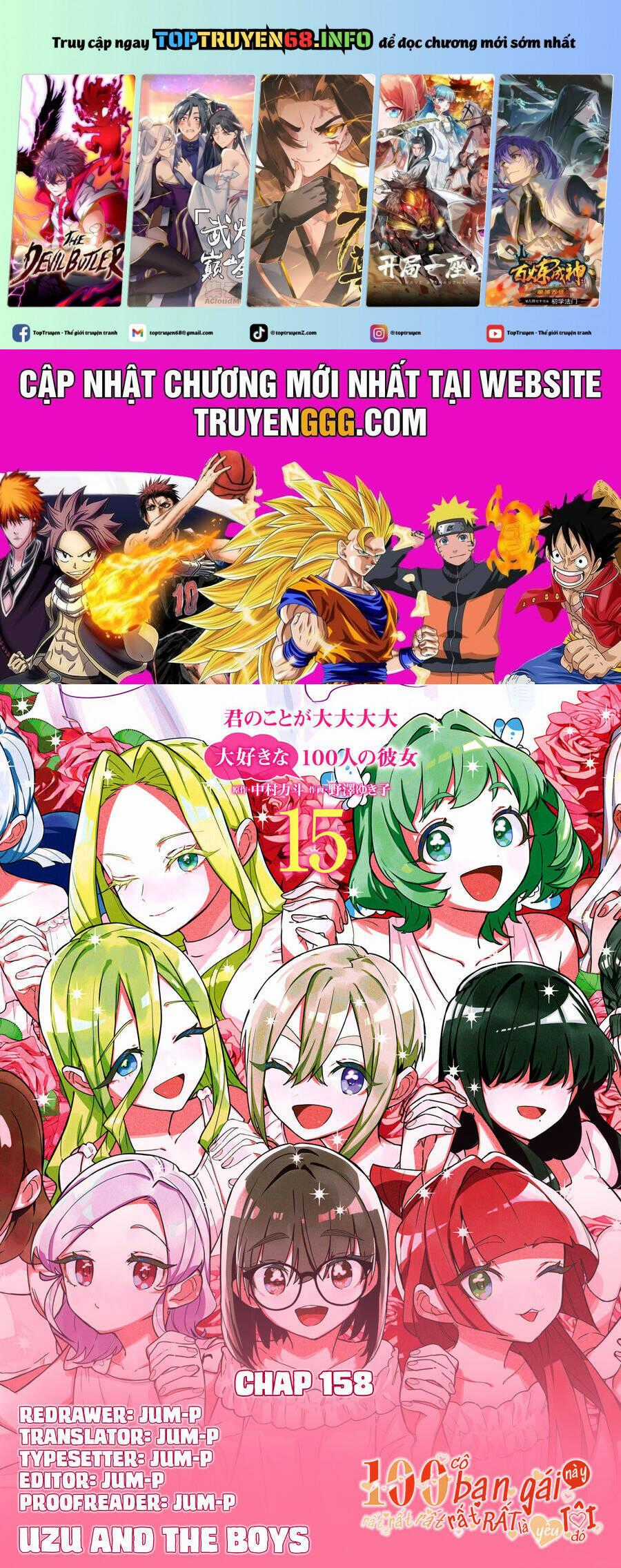 Kimi No Koto Ga Dai Dai Dai Dai Daisuki Na 100-Ri No Kanojo Chương 158 trang 1