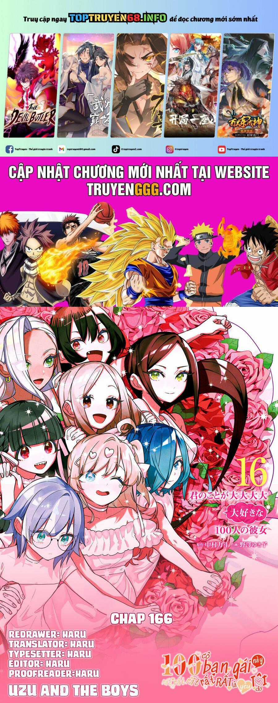 Kimi No Koto Ga Dai Dai Dai Dai Daisuki Na 100-Ri No Kanojo Chương 166 trang 1