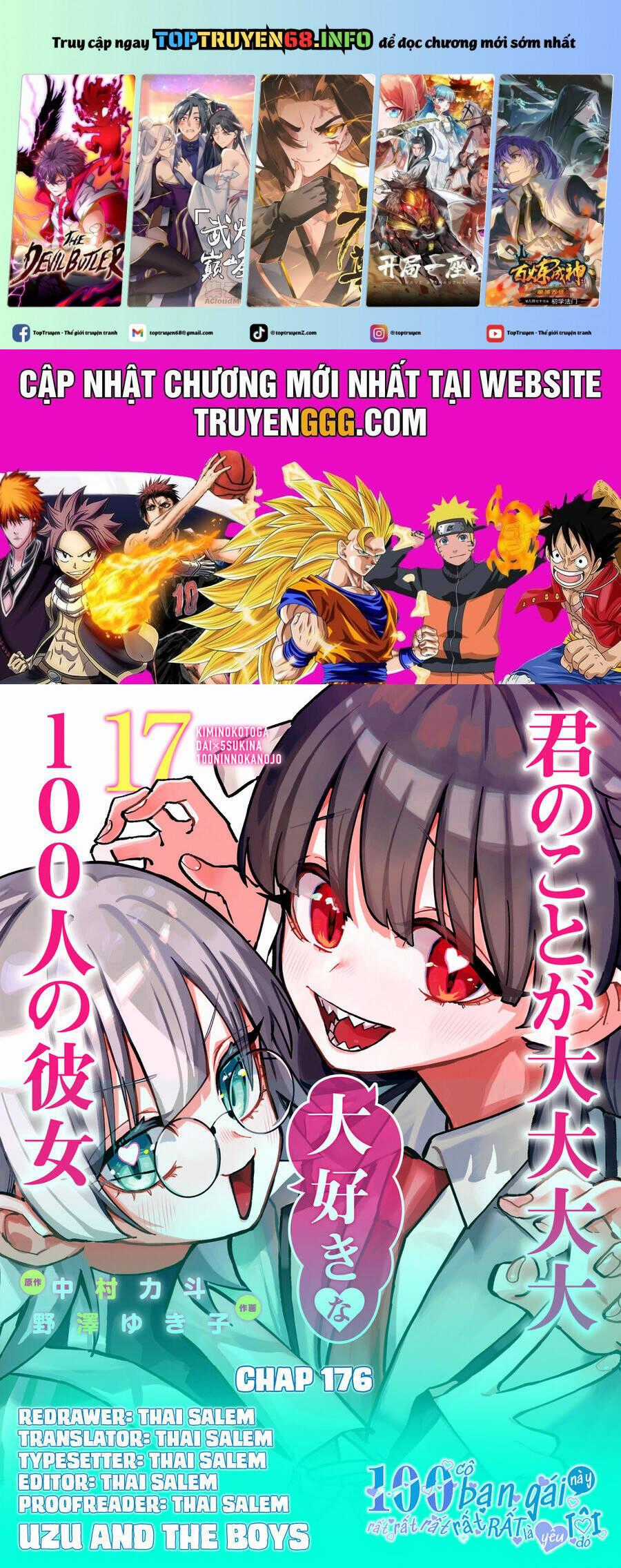 Kimi No Koto Ga Dai Dai Dai Dai Daisuki Na 100-Ri No Kanojo Chương 176 trang 1