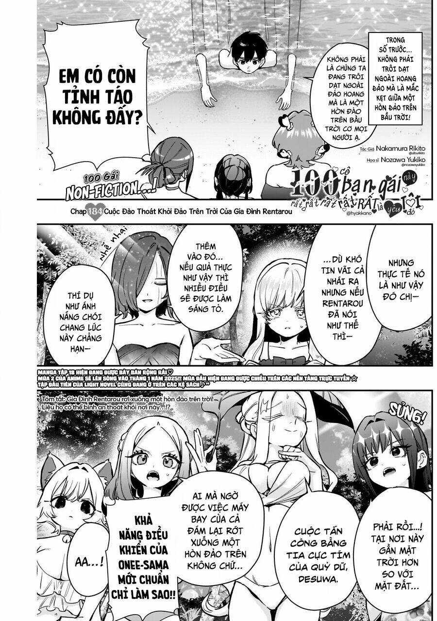 Kimi No Koto Ga Dai Dai Dai Dai Daisuki Na 100-Ri No Kanojo Chương 184 trang 2