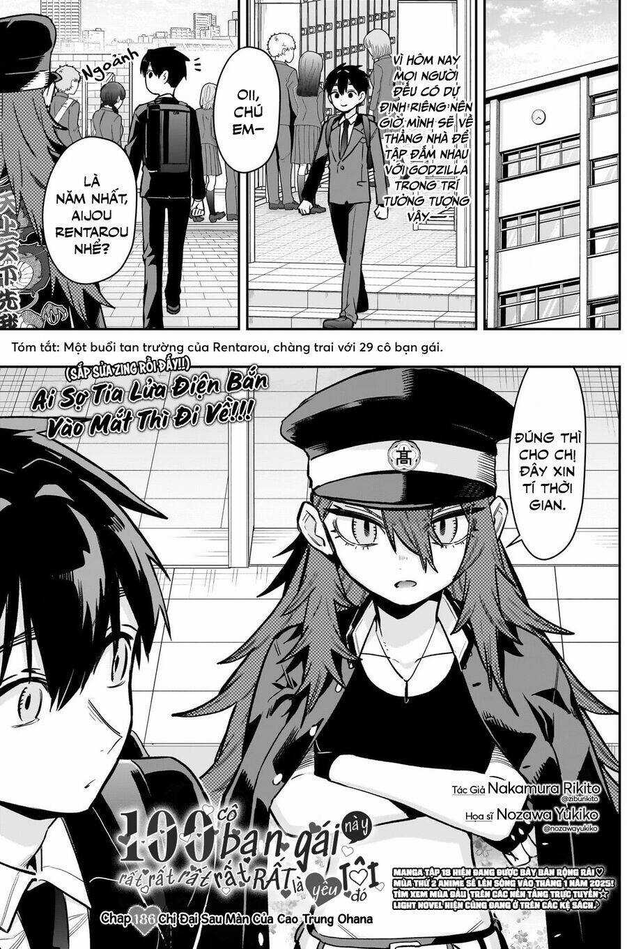 Kimi No Koto Ga Dai Dai Dai Dai Daisuki Na 100-Ri No Kanojo Chương 186 trang 2