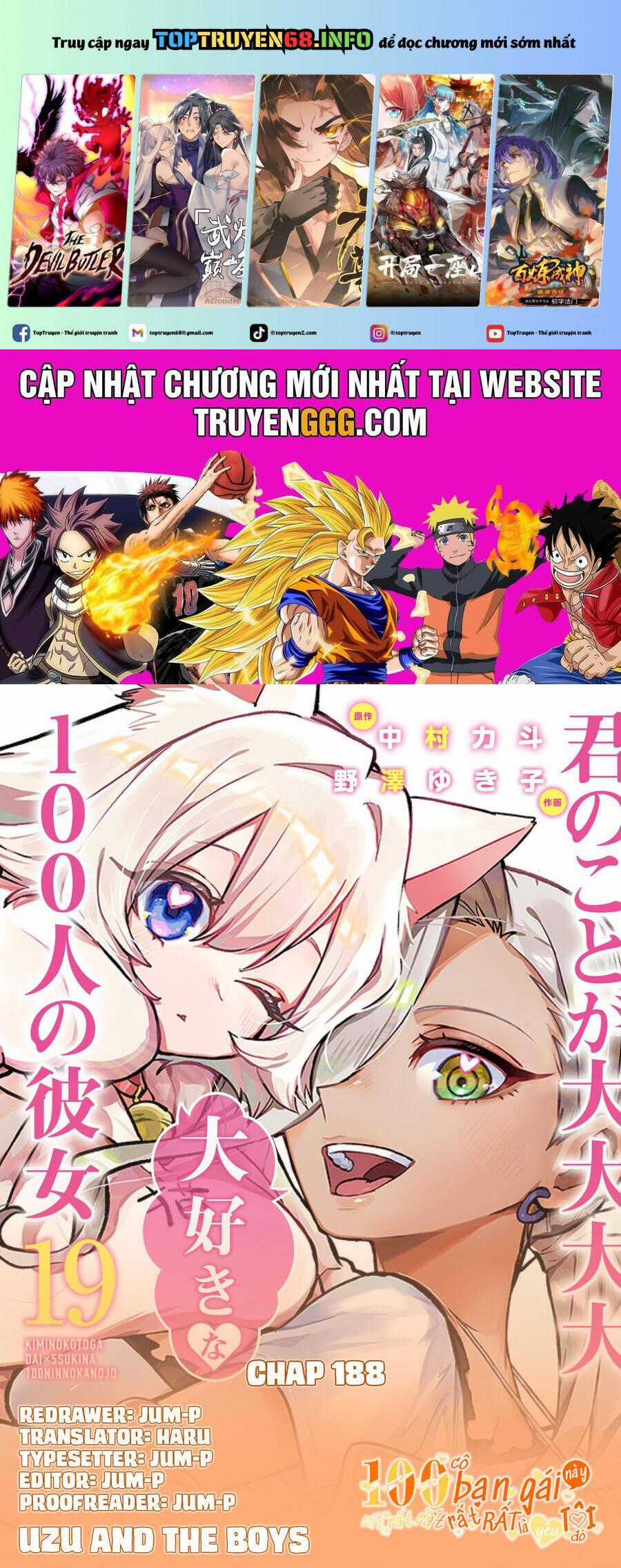 Kimi No Koto Ga Dai Dai Dai Dai Daisuki Na 100-Ri No Kanojo Chương 188 trang 1