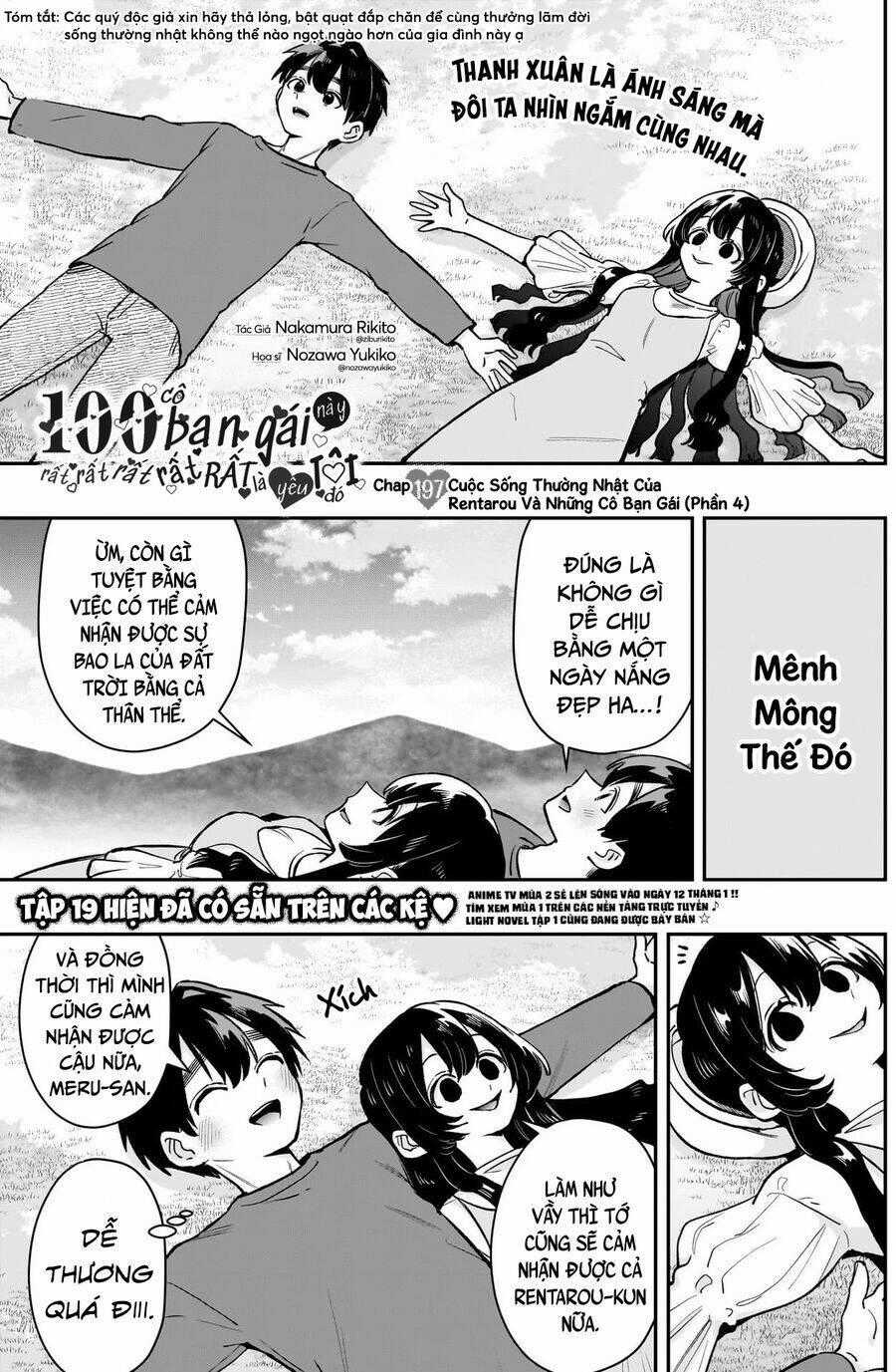 Kimi No Koto Ga Dai Dai Dai Dai Daisuki Na 100-Ri No Kanojo Chương 197 trang 1