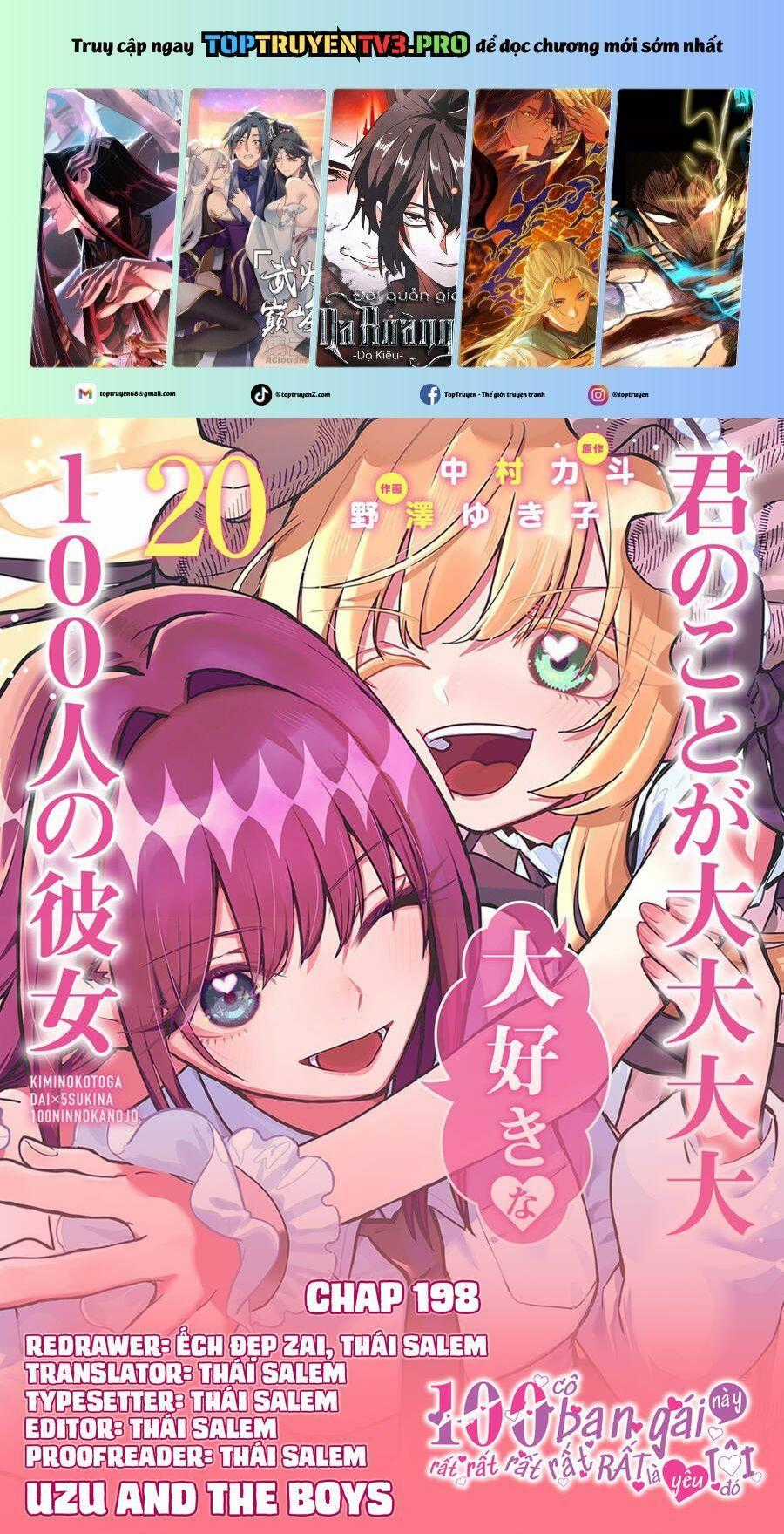 Kimi No Koto Ga Dai Dai Dai Dai Daisuki Na 100-Ri No Kanojo Chương 198 trang 1