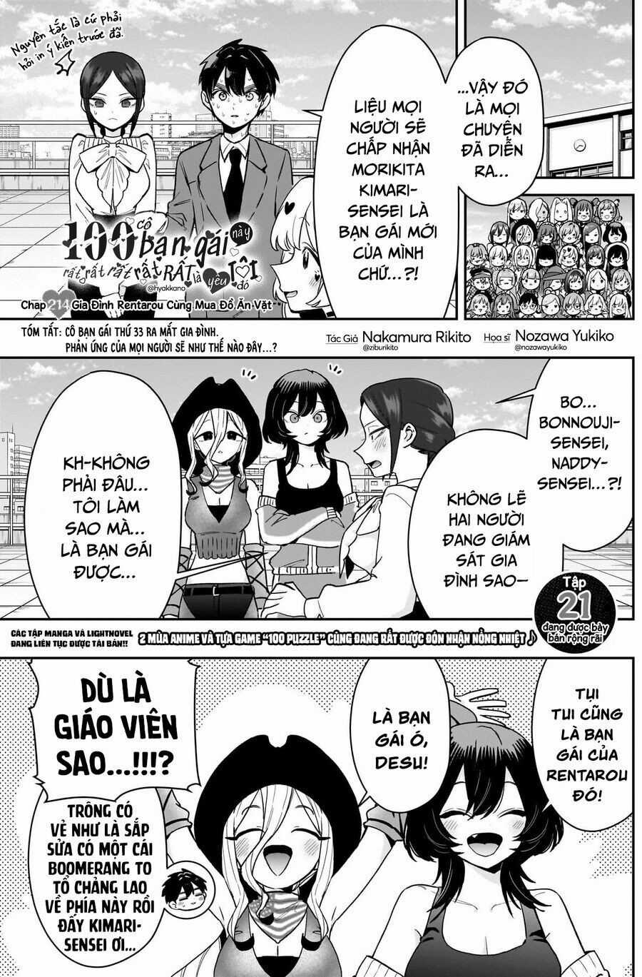 Kimi No Koto Ga Dai Dai Dai Dai Daisuki Na 100-Ri No Kanojo Chương 214 trang 2