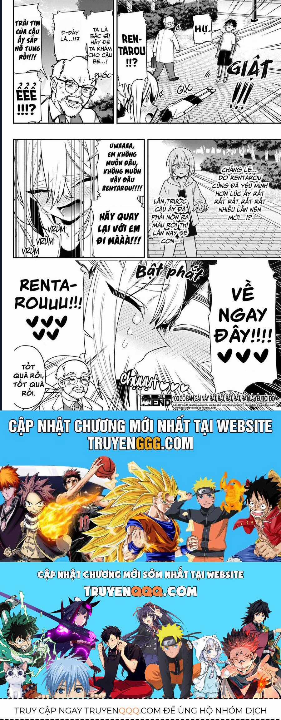 Kimi No Koto Ga Dai Dai Dai Dai Daisuki Na 100-Ri No Kanojo Chương 215 trang 20