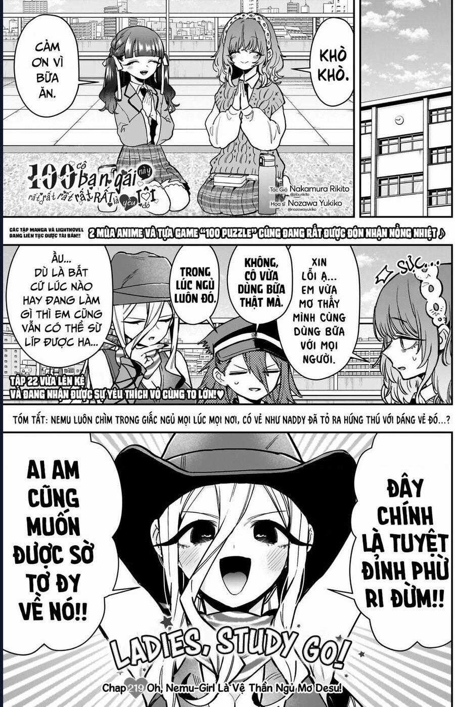 Kimi No Koto Ga Dai Dai Dai Dai Daisuki Na 100-Ri No Kanojo Chương 219 trang 1