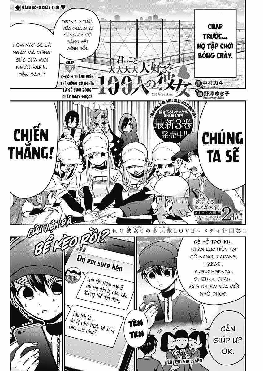 Kimi No Koto Ga Dai Dai Dai Dai Daisuki Na 100-Ri No Kanojo Chương 35 trang 0