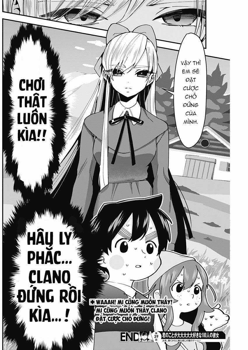 Kimi No Koto Ga Dai Dai Dai Dai Daisuki Na 100-Ri No Kanojo Chương 39 trang 19