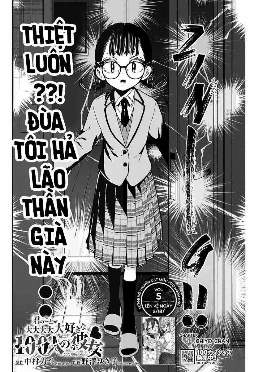 Kimi No Koto Ga Dai Dai Dai Dai Daisuki Na 100-Ri No Kanojo Chương 51 trang 1