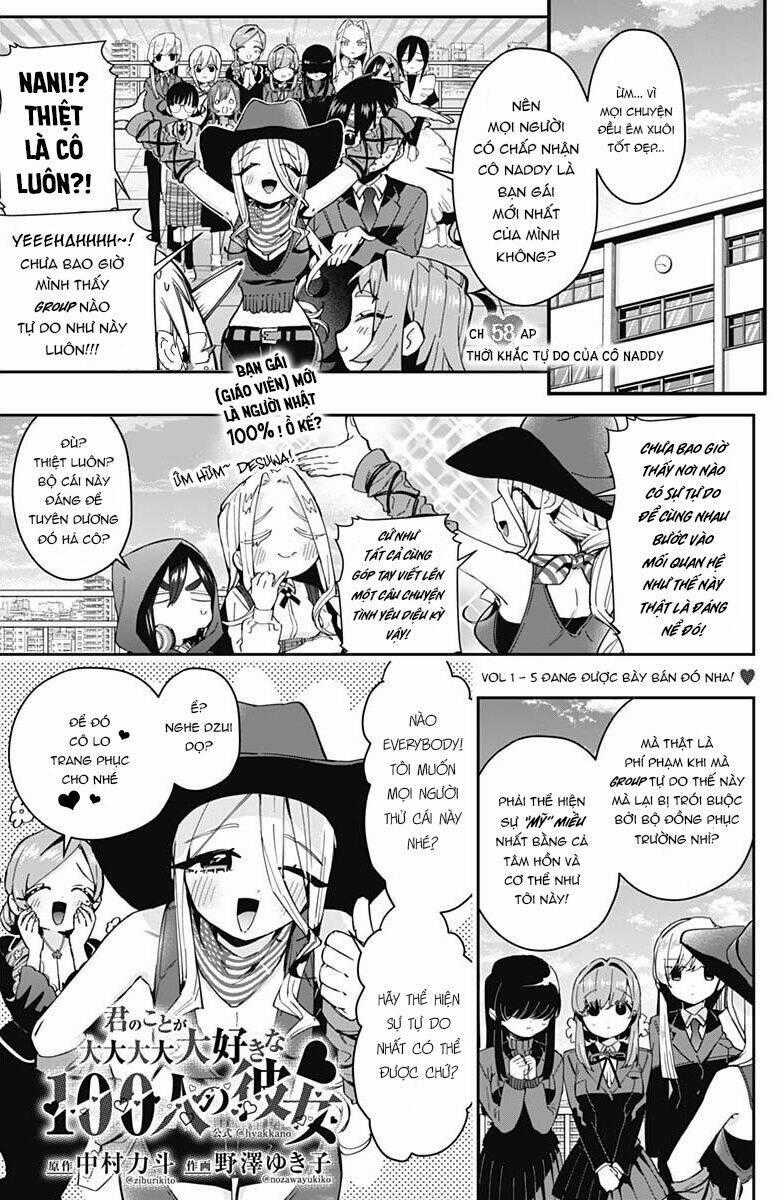 Kimi No Koto Ga Dai Dai Dai Dai Daisuki Na 100-Ri No Kanojo Chương 58 trang 0