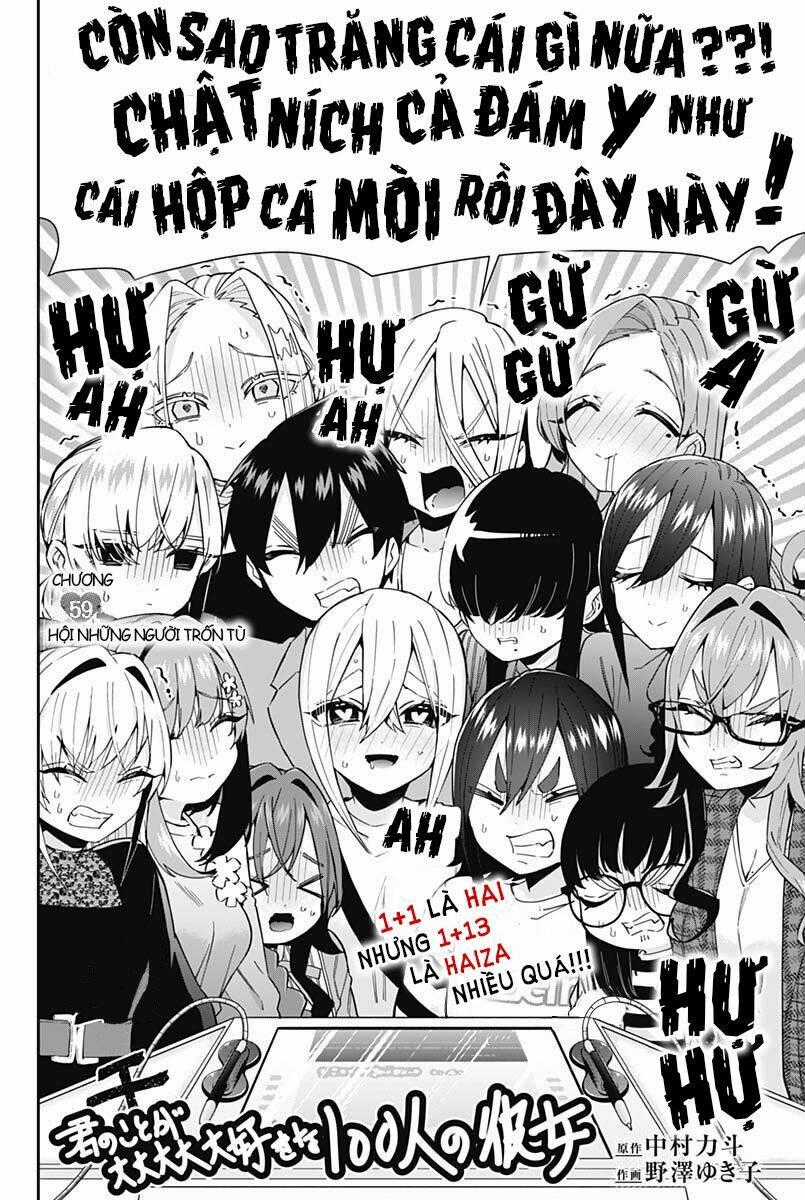 Kimi No Koto Ga Dai Dai Dai Dai Daisuki Na 100-Ri No Kanojo Chương 59 trang 1