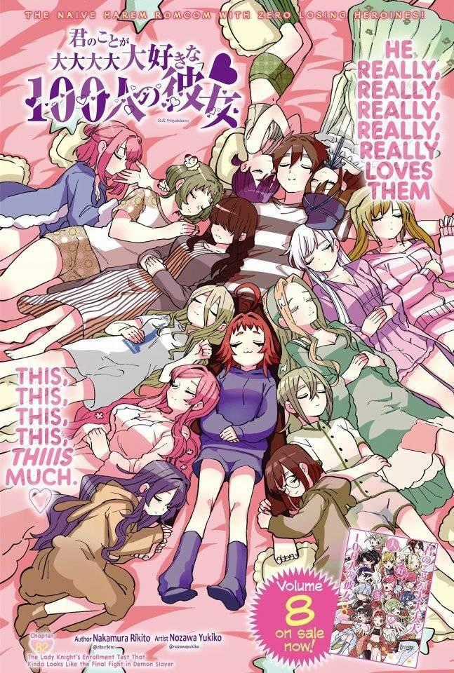 Kimi No Koto Ga Dai Dai Dai Dai Daisuki Na 100-Ri No Kanojo Chương 82 trang 1