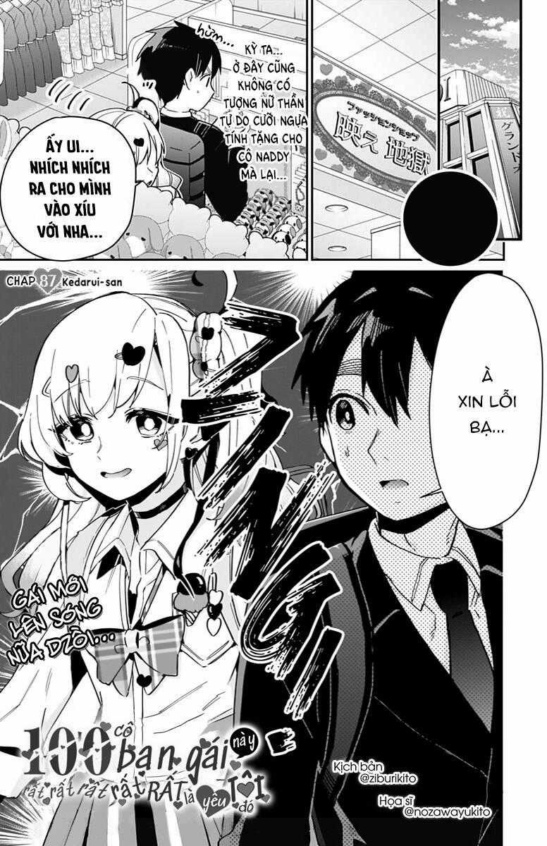 Kimi No Koto Ga Dai Dai Dai Dai Daisuki Na 100-Ri No Kanojo Chương 87 trang 1