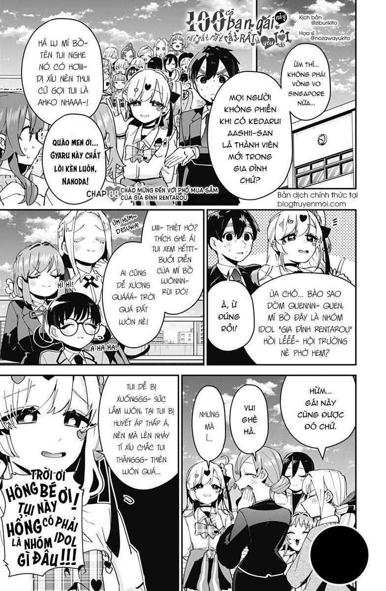 Kimi No Koto Ga Dai Dai Dai Dai Daisuki Na 100-Ri No Kanojo Chương 88 trang 1