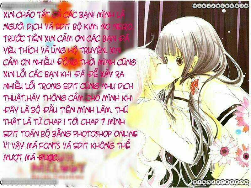 Kimi No Neiro Chapter 7 trang 35