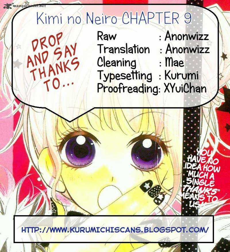Kimi No Neiro Chapter 9 trang 37