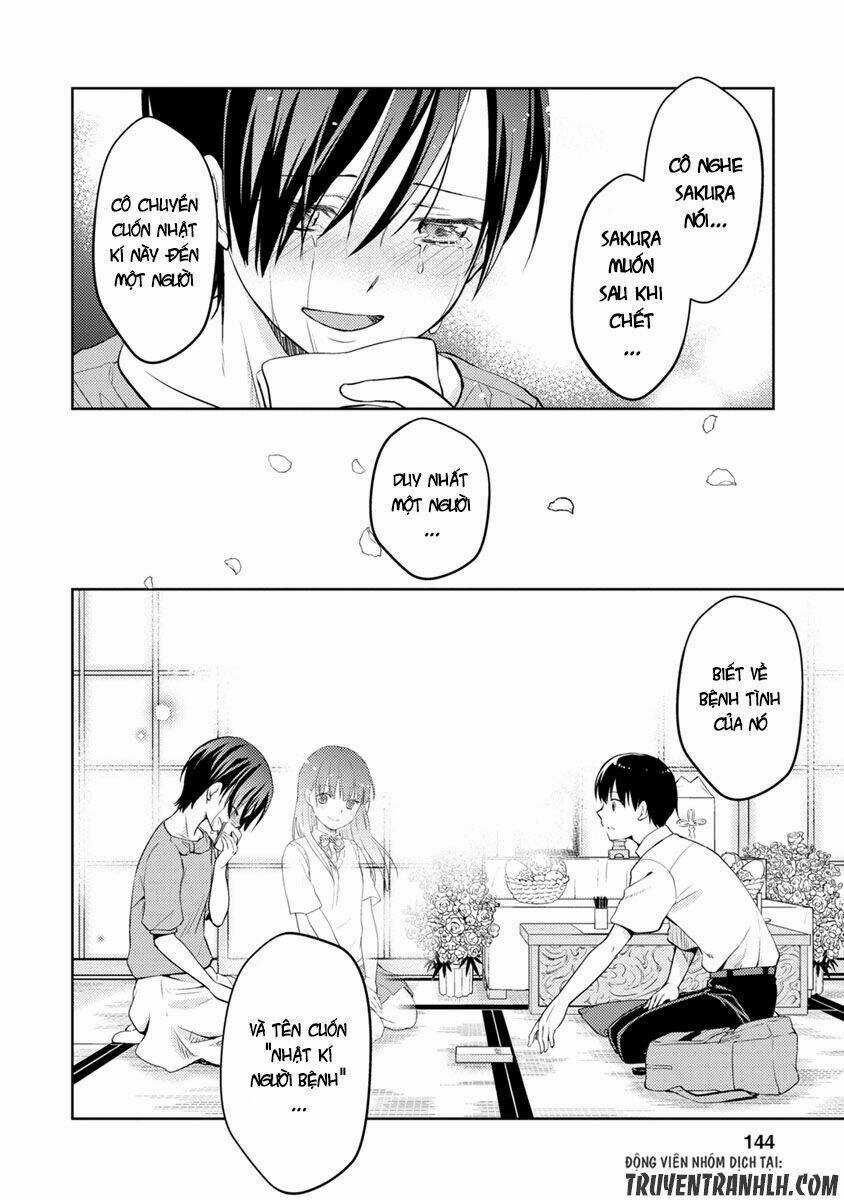 Kimi no Suizou wo Tabetai Chapter 9 trang 15