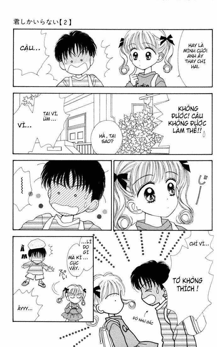 Kimi Shika Iranai Chapter 10 trang 25