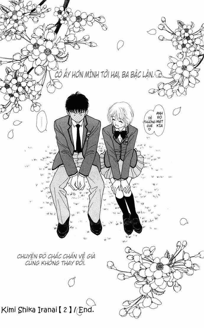 Kimi Shika Iranai Chapter 10 trang 31