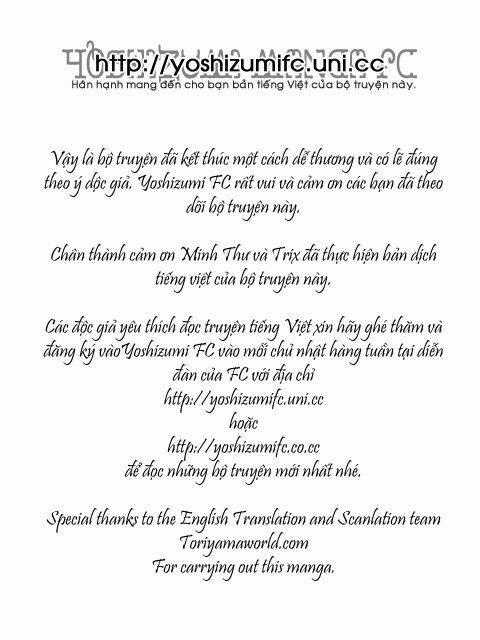 Kimi Shika Iranai Chapter 10 trang 32