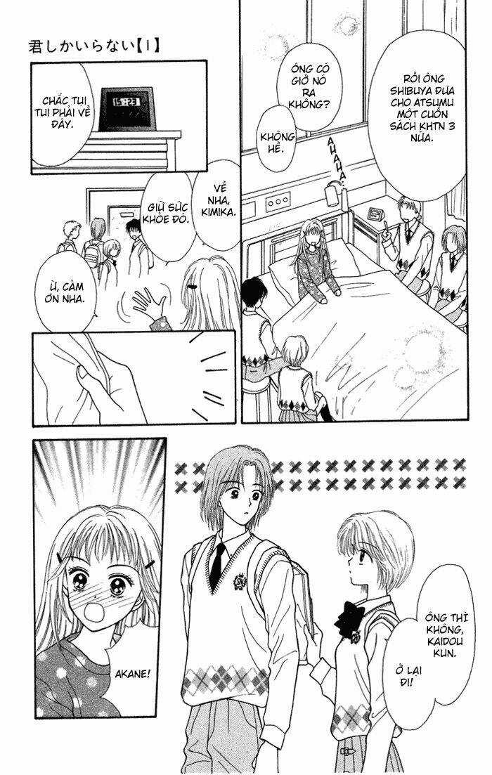 Kimi Shika Iranai Chapter 5 trang 18