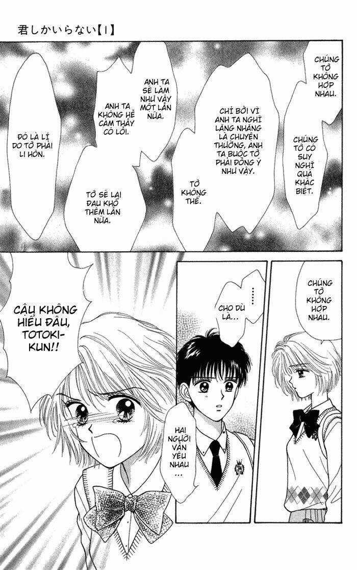 Kimi Shika Iranai Chapter 5 trang 30