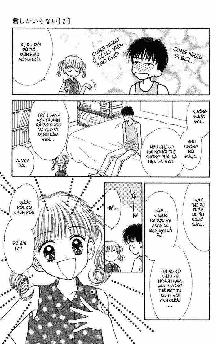 Kimi Shika Iranai Chapter 7 trang 6