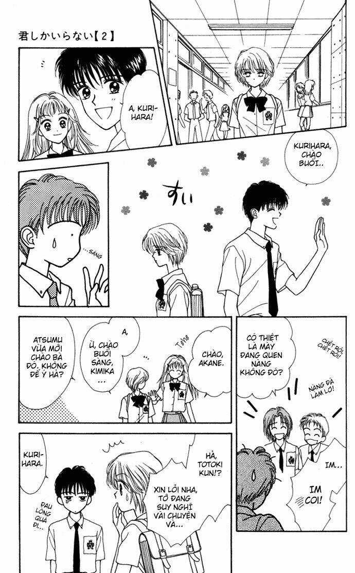 Kimi Shika Iranai Chapter 8 trang 9