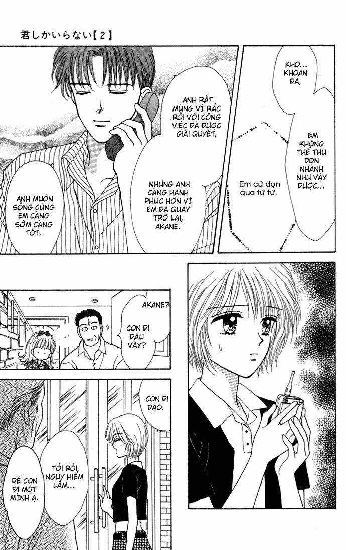 Kimi Shika Iranai Chapter 9 trang 25