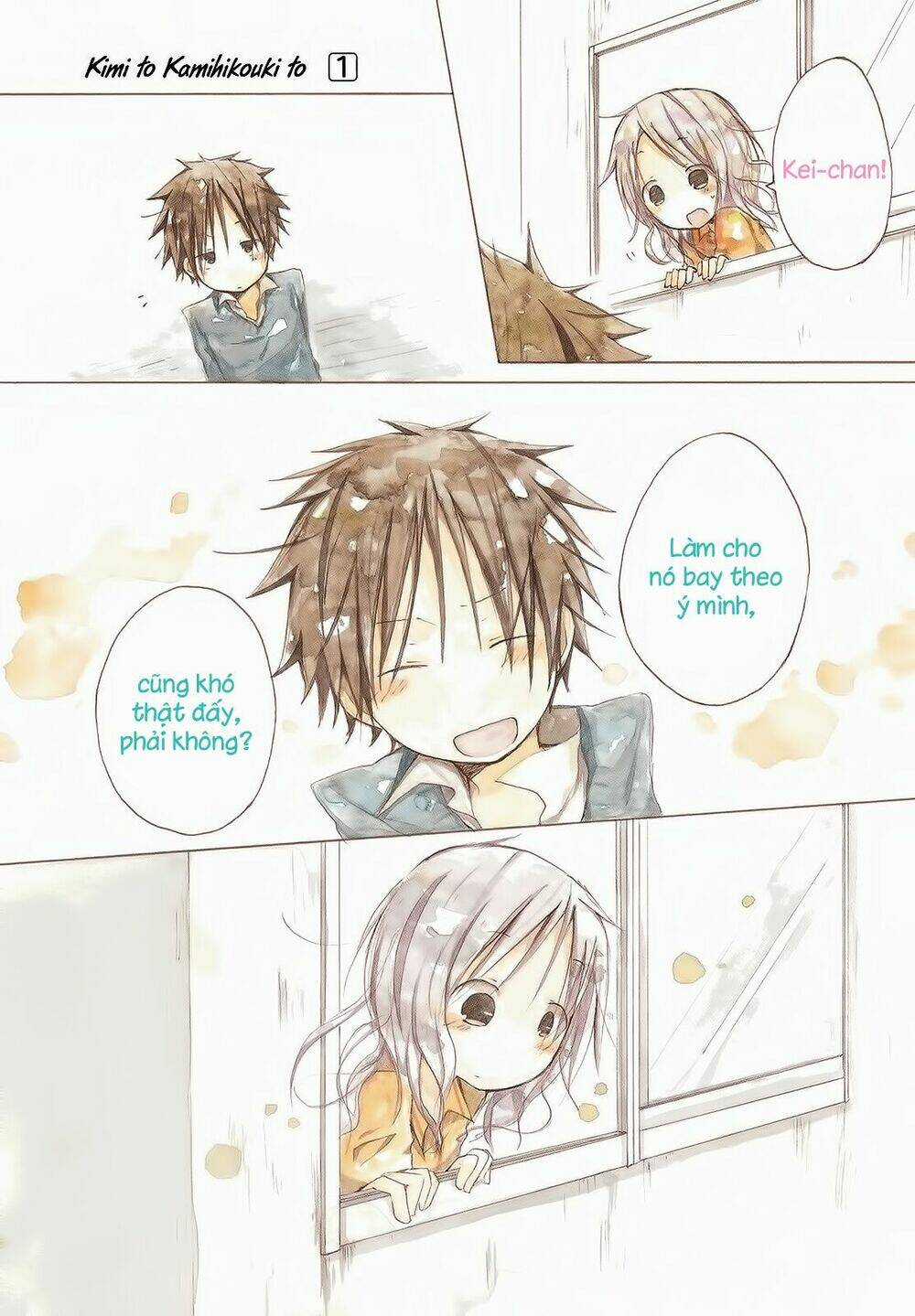 Kimi To Kami Hikoki Chapter 12 trang 8