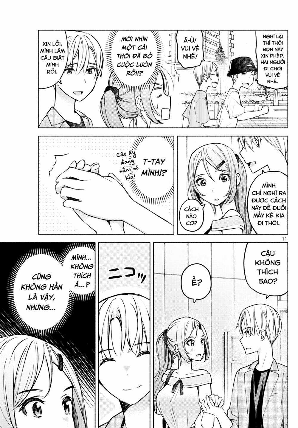 Kimi to Warui Koto ga Shitai Chapter 8 trang 11