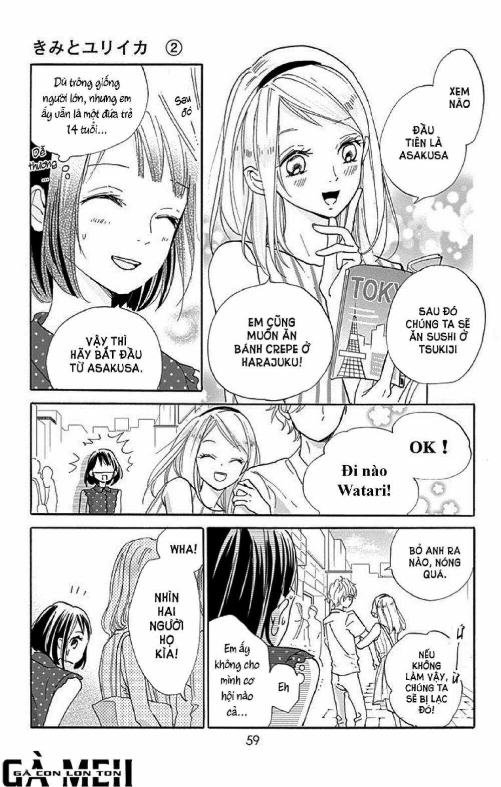 Kimi To Yurrika Chapter 6 trang 12