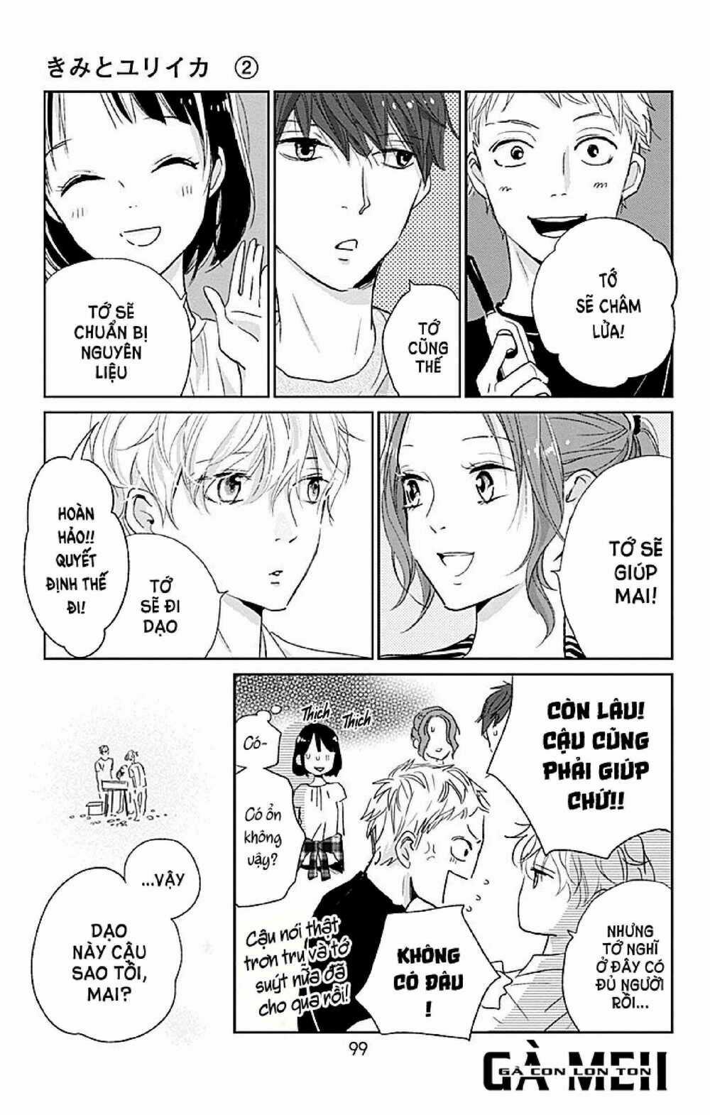 Kimi To Yurrika Chapter 7 trang 10