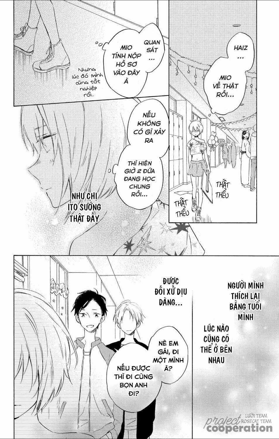 Kimi Wa Haru Ni Me Wo Samasu Chapter 14 trang 10