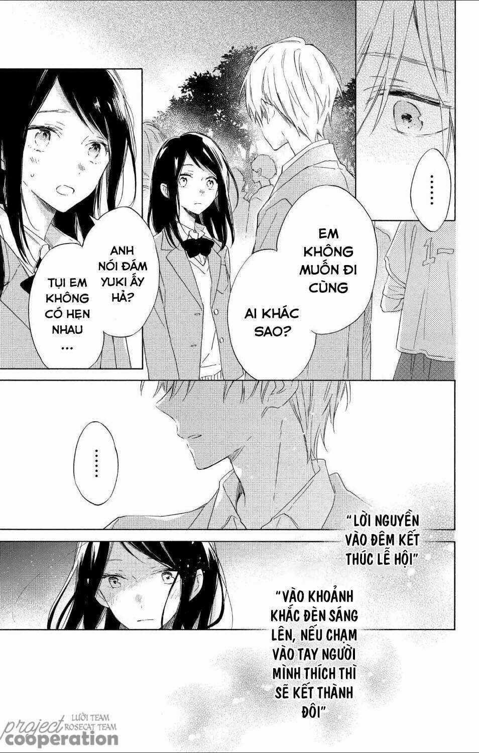 Kimi Wa Haru Ni Me Wo Samasu Chapter 15 trang 18
