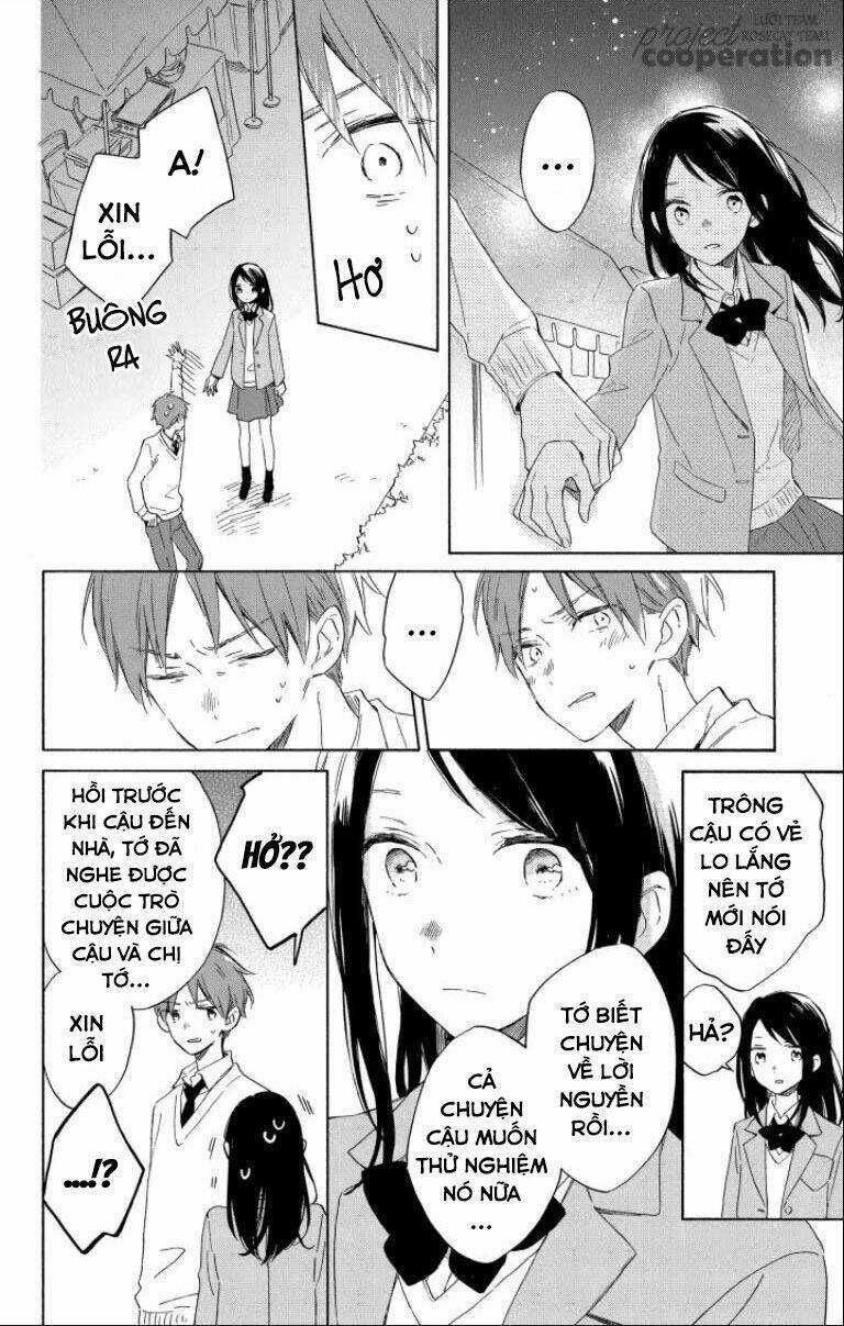Kimi Wa Haru Ni Me Wo Samasu Chapter 16 trang 4
