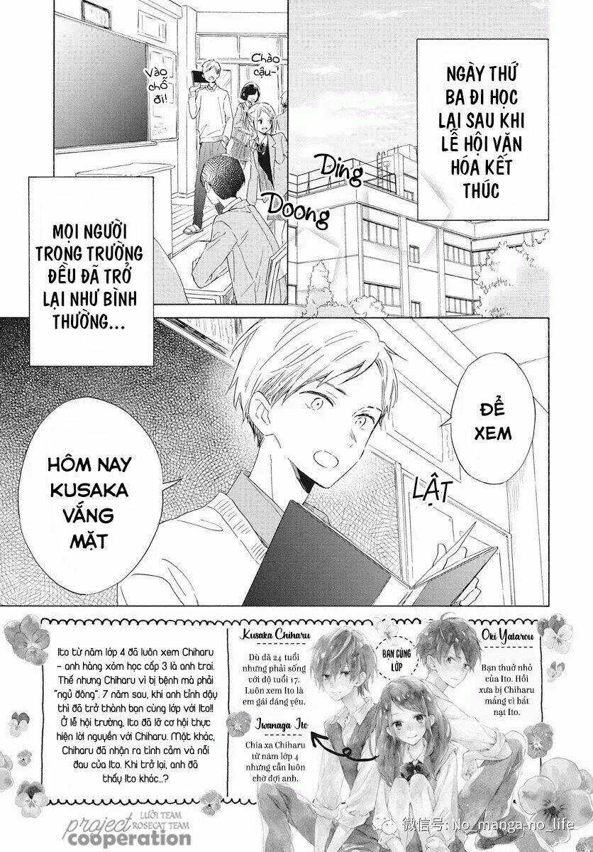 Kimi Wa Haru Ni Me Wo Samasu Chapter 17 trang 2